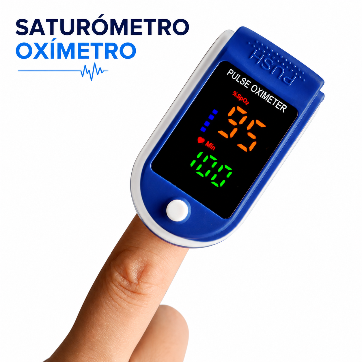 Oximetro Saturometro Pulsometro