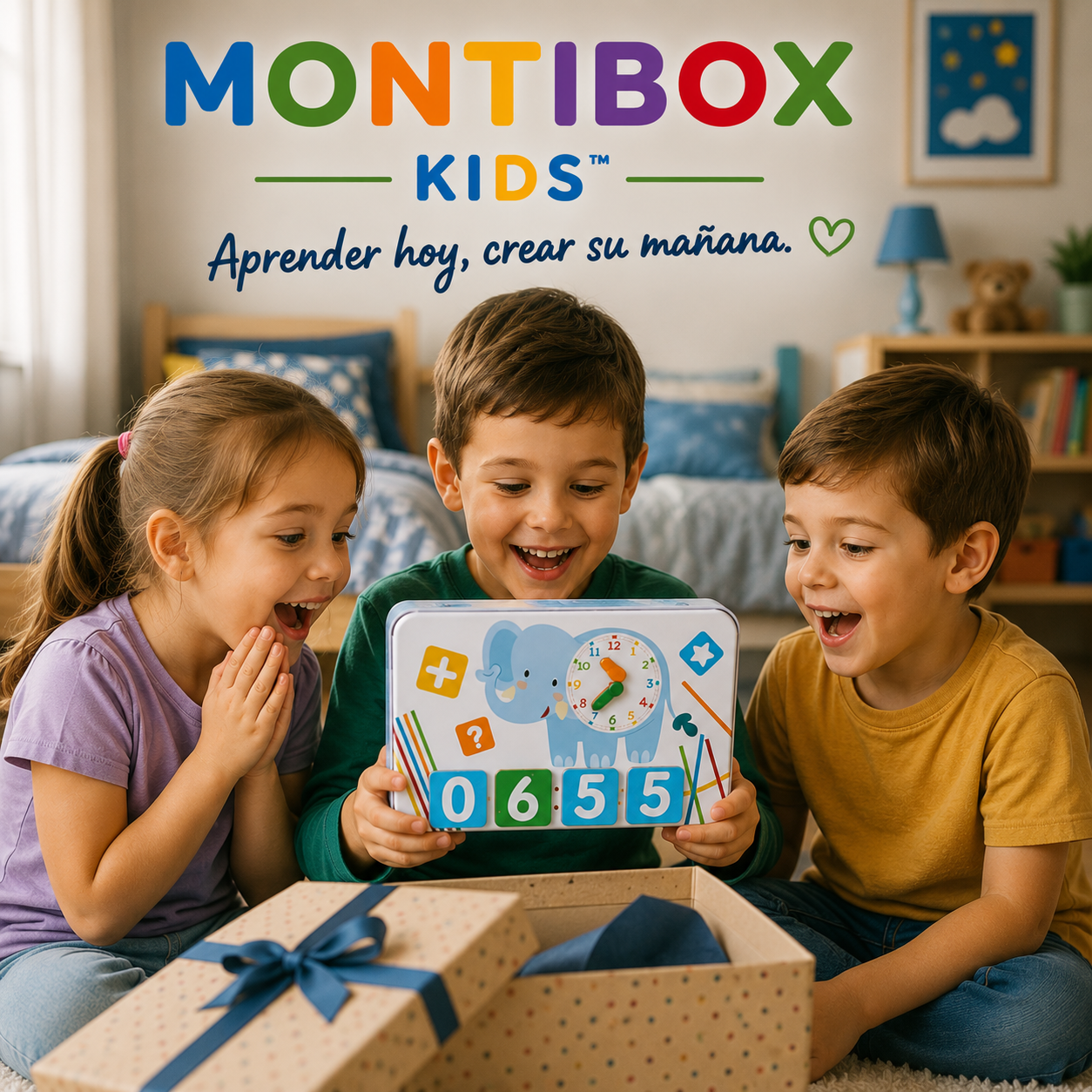 MONTIBOX KIDS™  Aprendizaje preescolar Montessori
