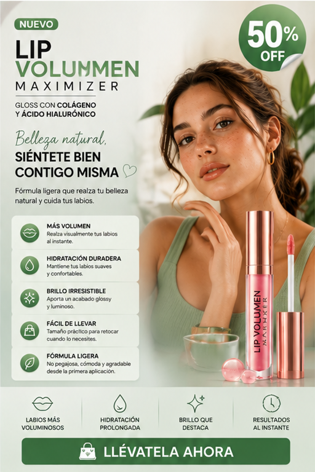 LIP VOLUMEN MAXIMIZER          (PACK 5 UNIDADES)       Voluminizador De Labios Plumper Gloss